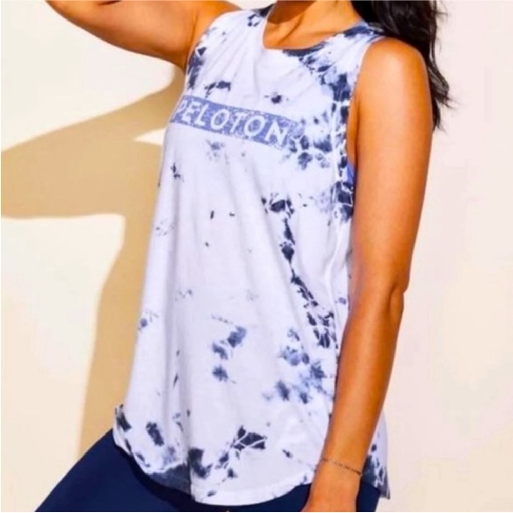 Peloton Tie Dye Racer Tank